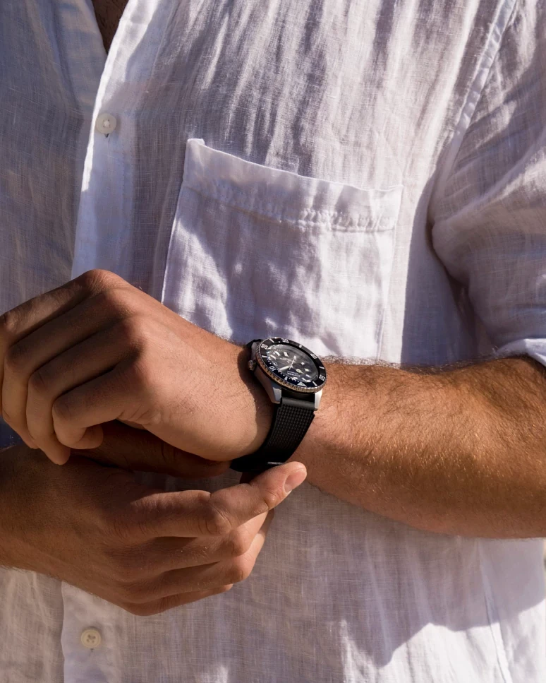 レヴェドボゥ　N Promaster Fujitsubo Black Dial Polyurethane Strap NB6021-17E | CITIZEN